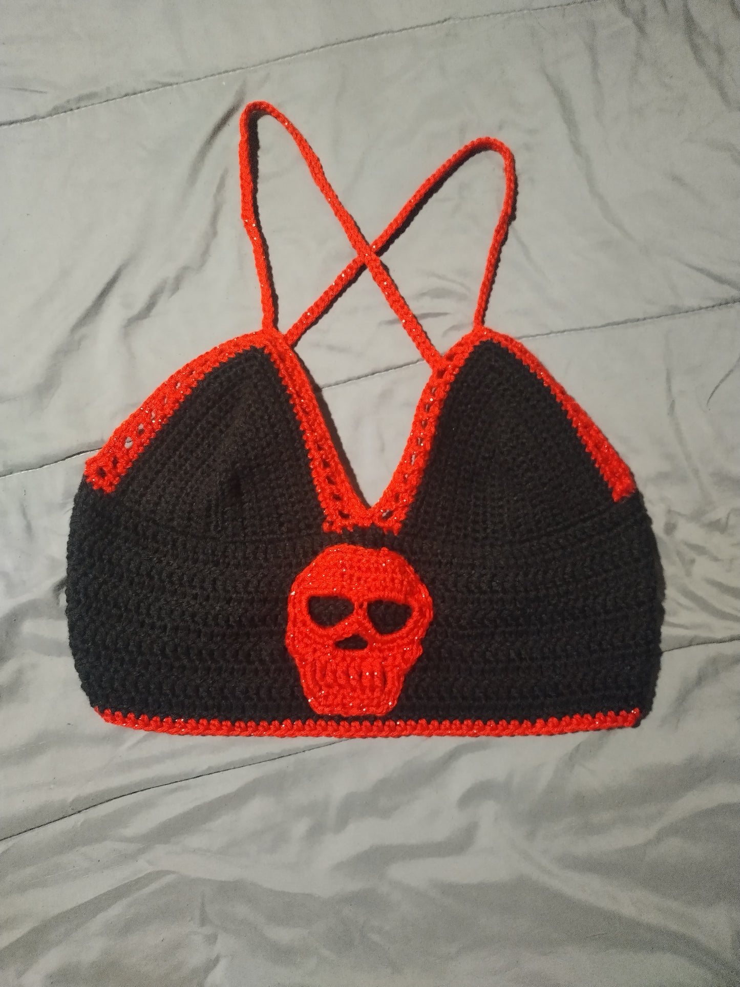 Crochet Skull top