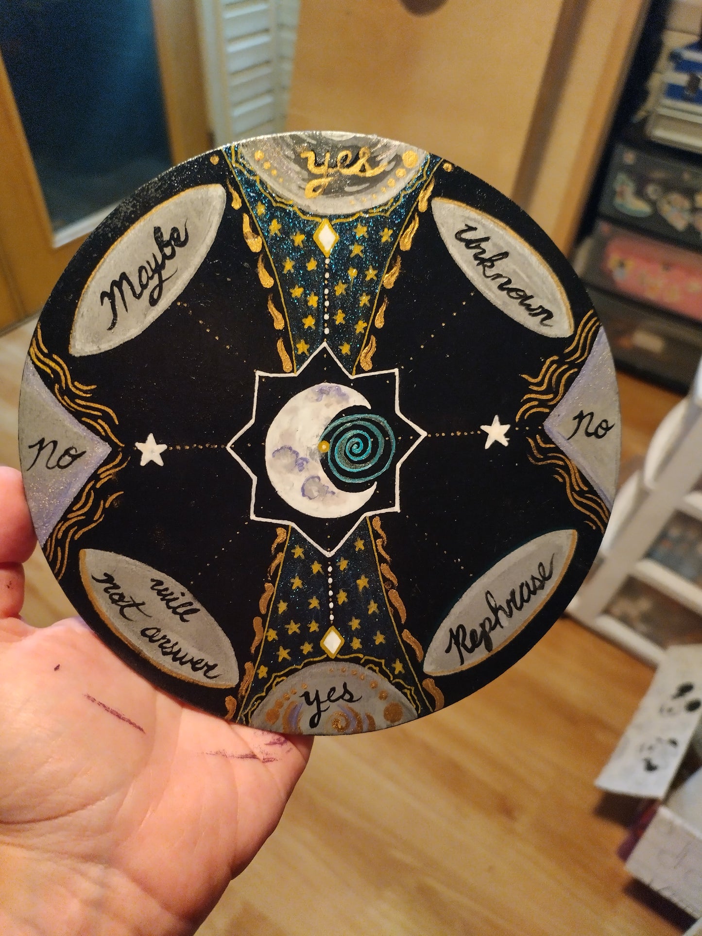 Celestial portal pendulum board