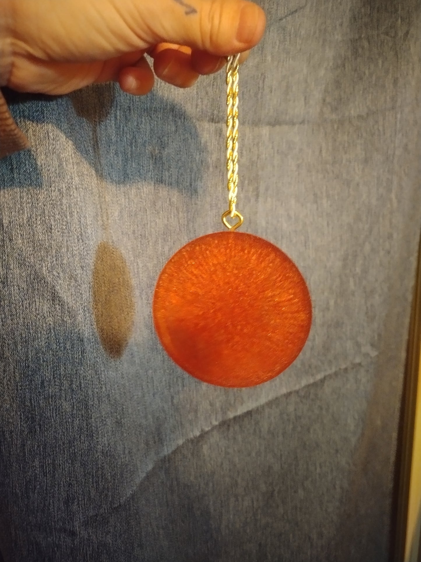 Black cat anime ornament