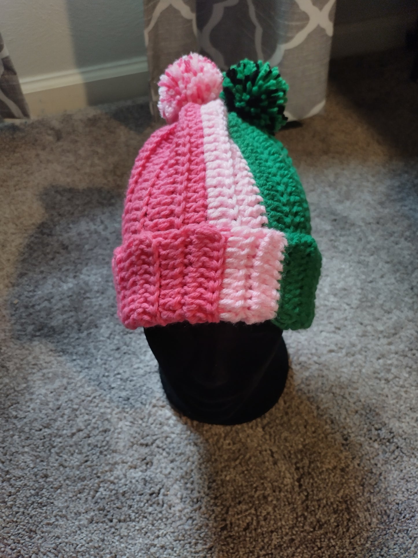 Double puff beanie