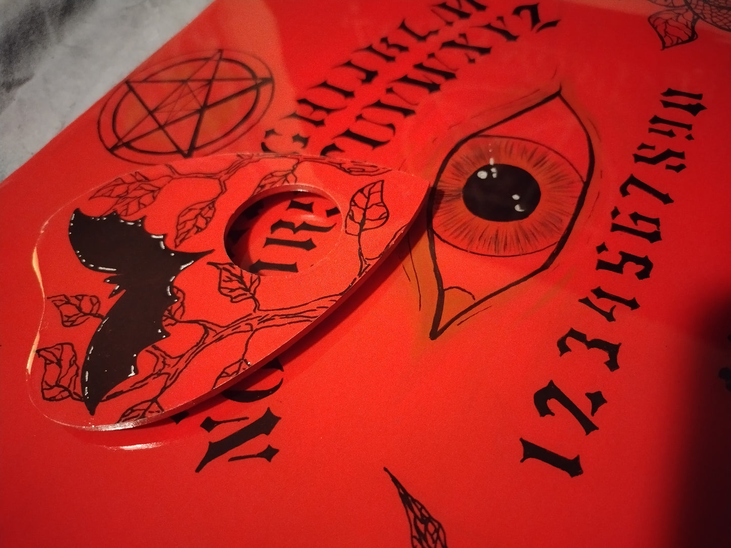 Goth Ouija Board set