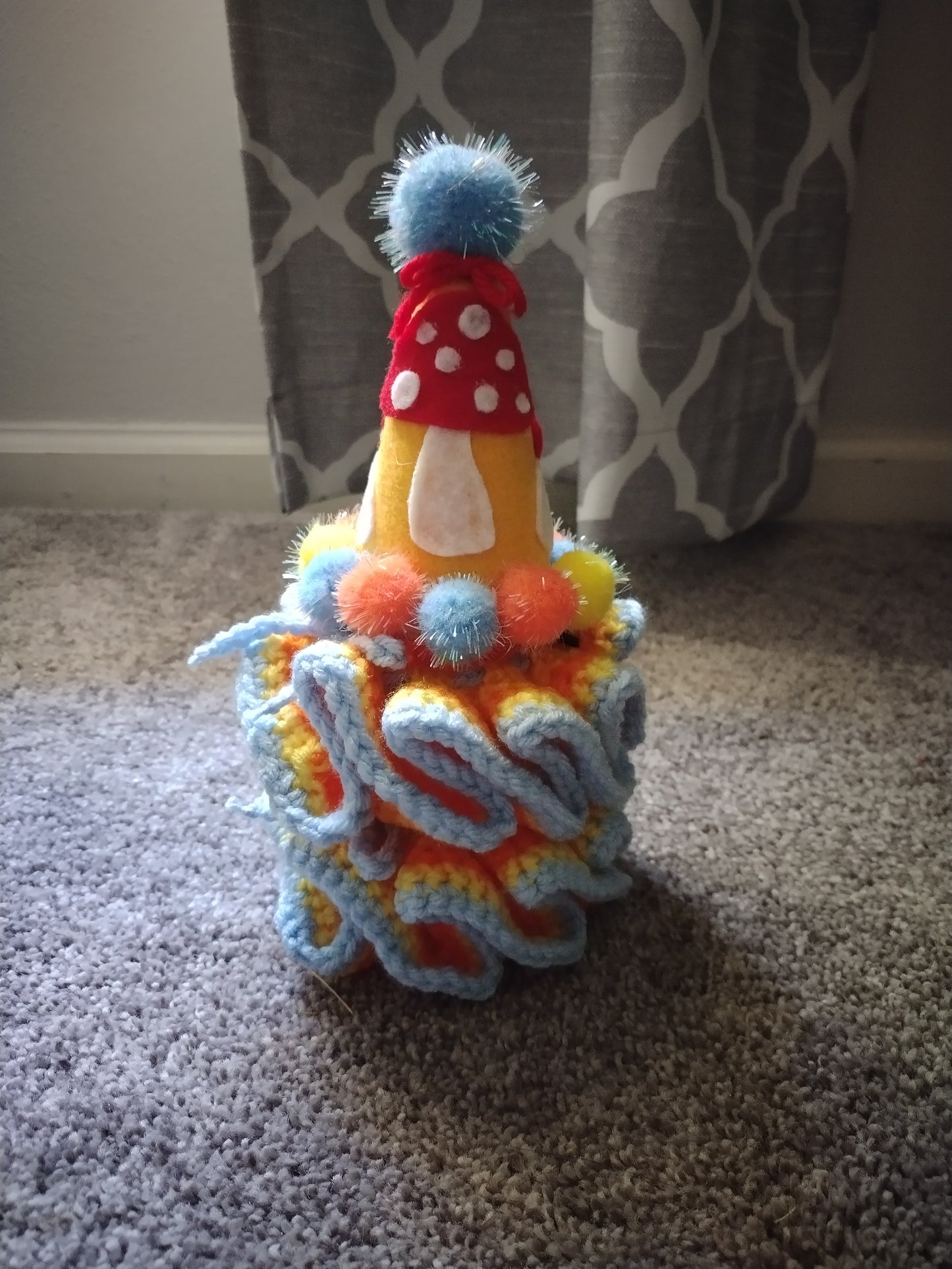 70's mushroom Clowncore set