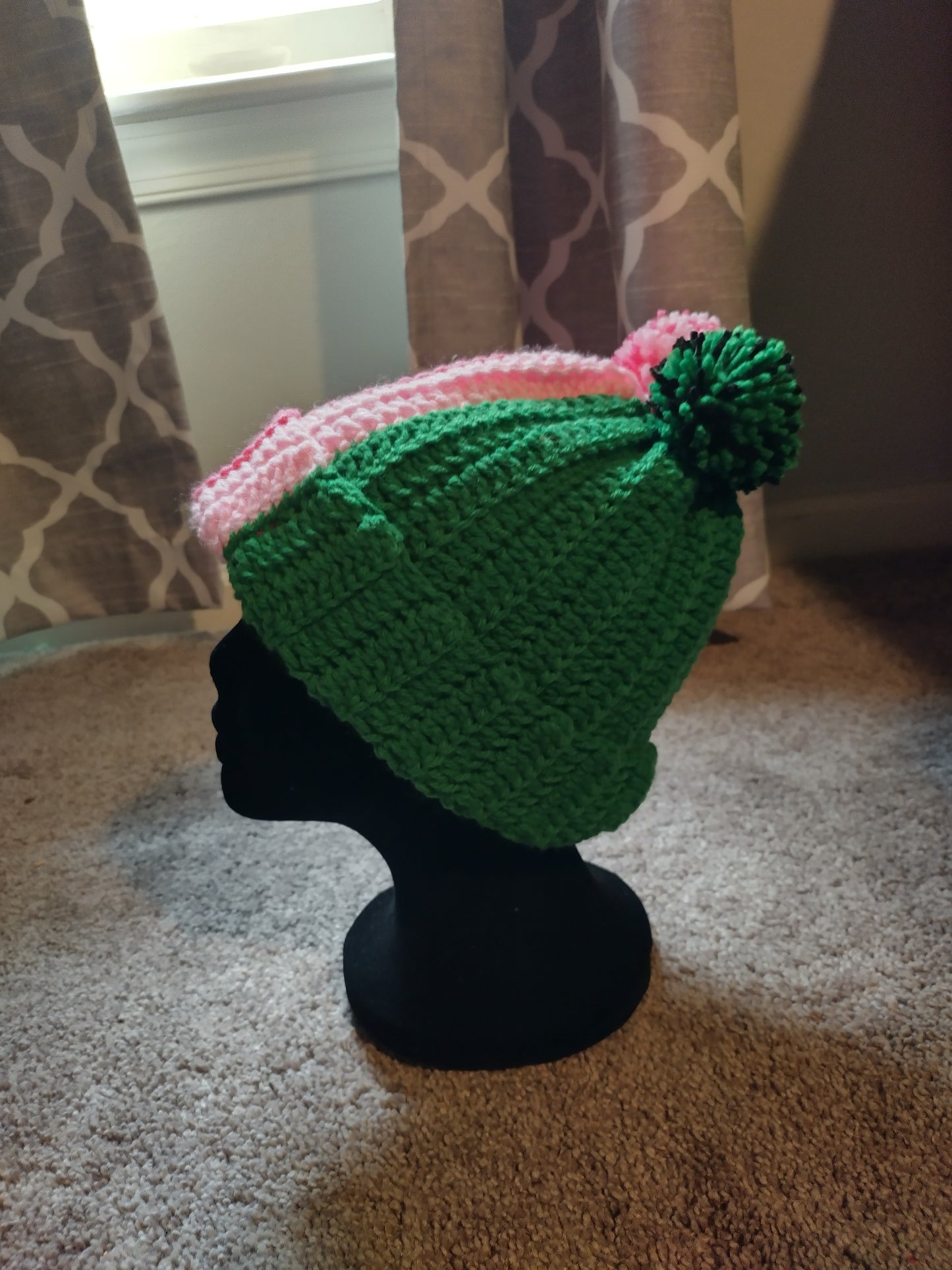 Double puff beanie