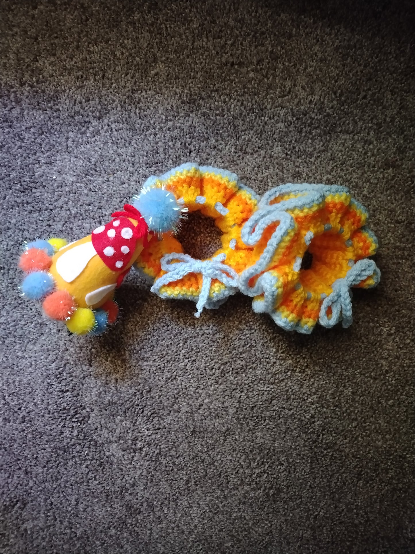 70's mushroom Clowncore set