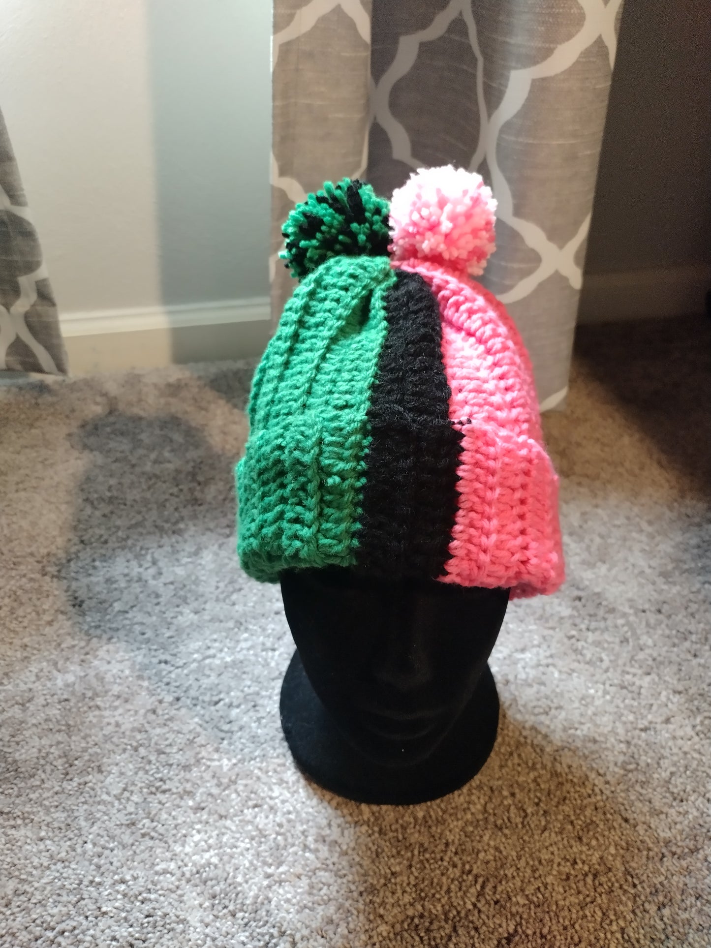 Double puff beanie