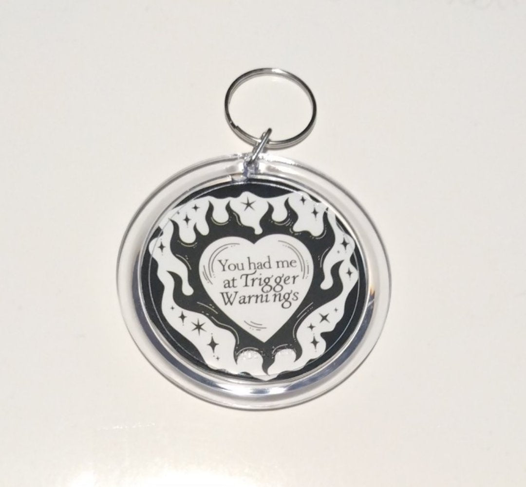 Dark Romance/TW keychain