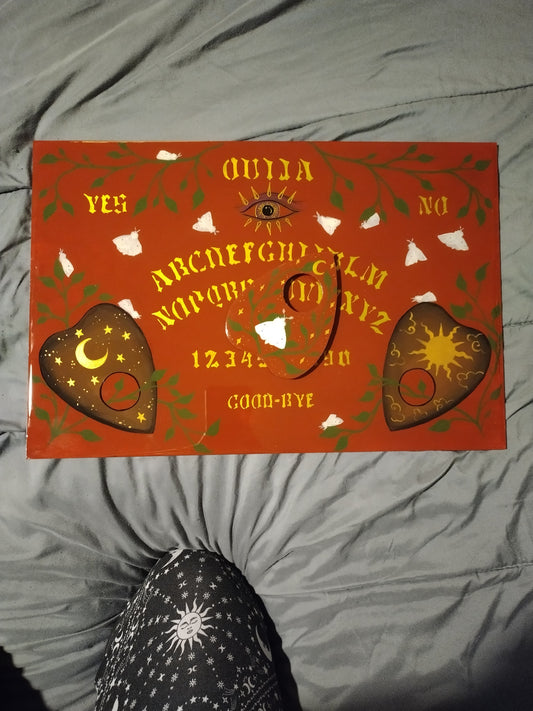 Cottage core Ouija Board set