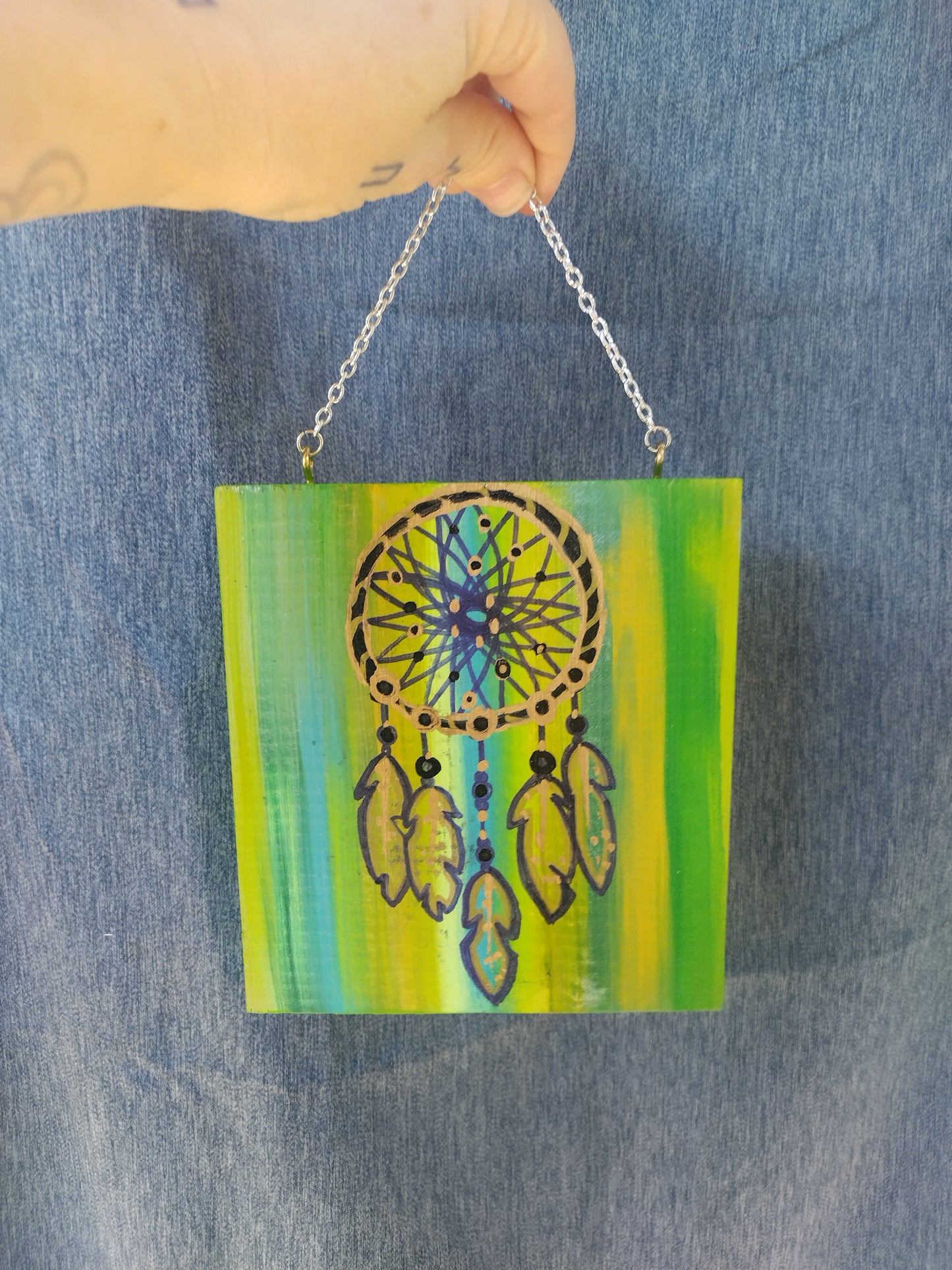 Dream catcher plaque