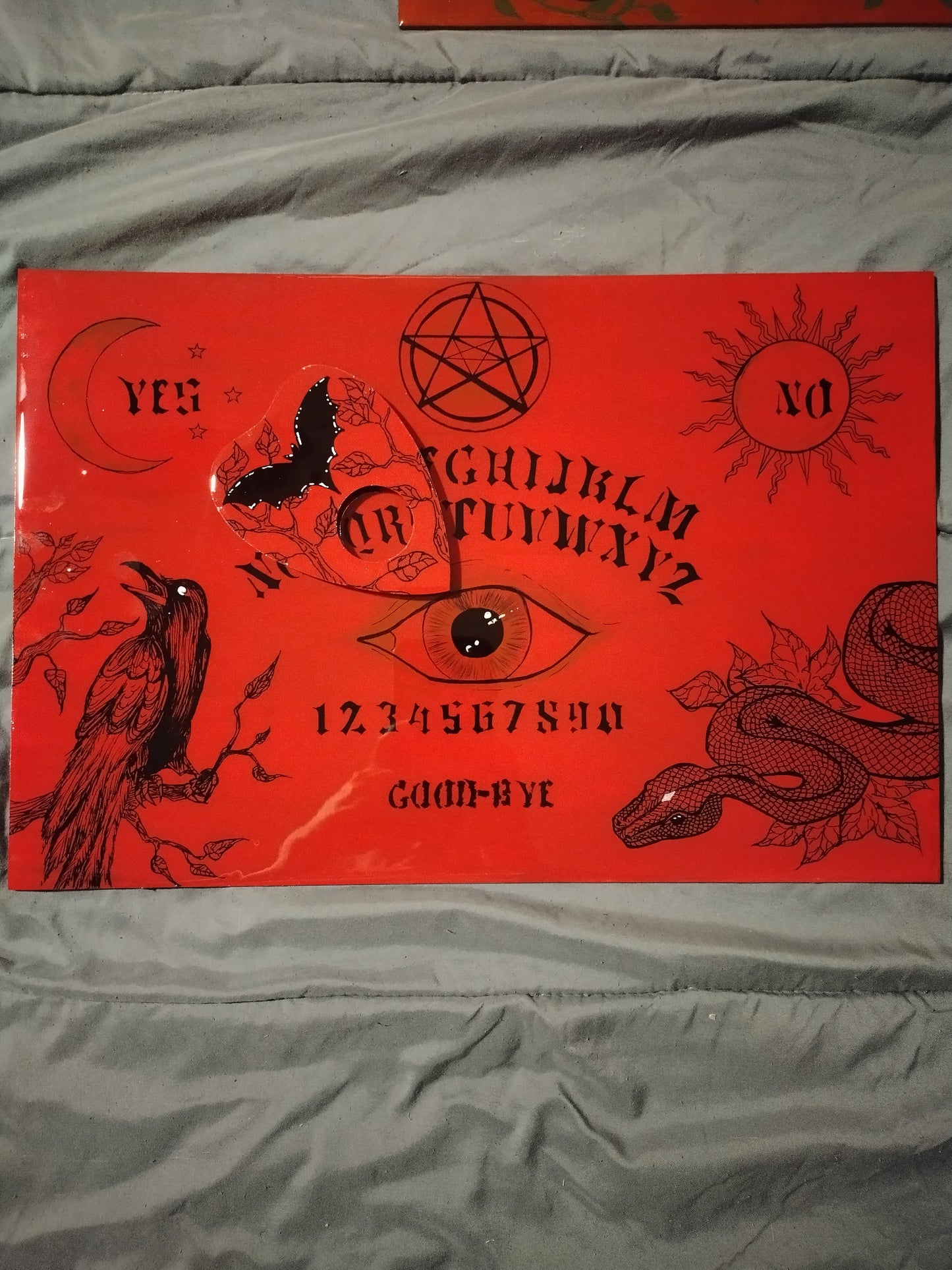 Goth Ouija Board set