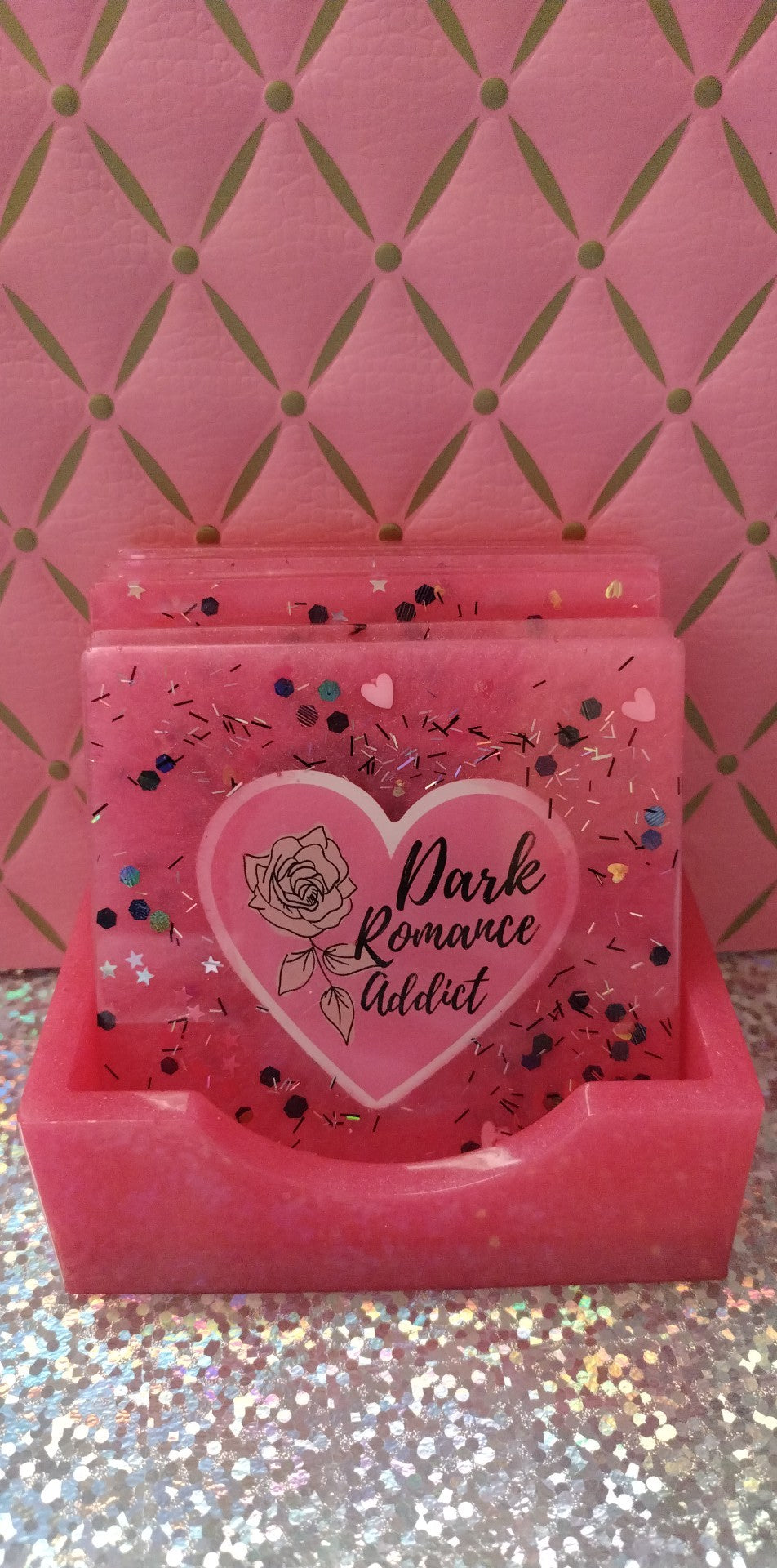 Smut/Dark Romance coaster set