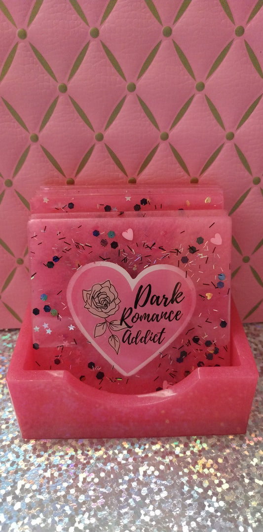 Smut/Dark Romance coaster set