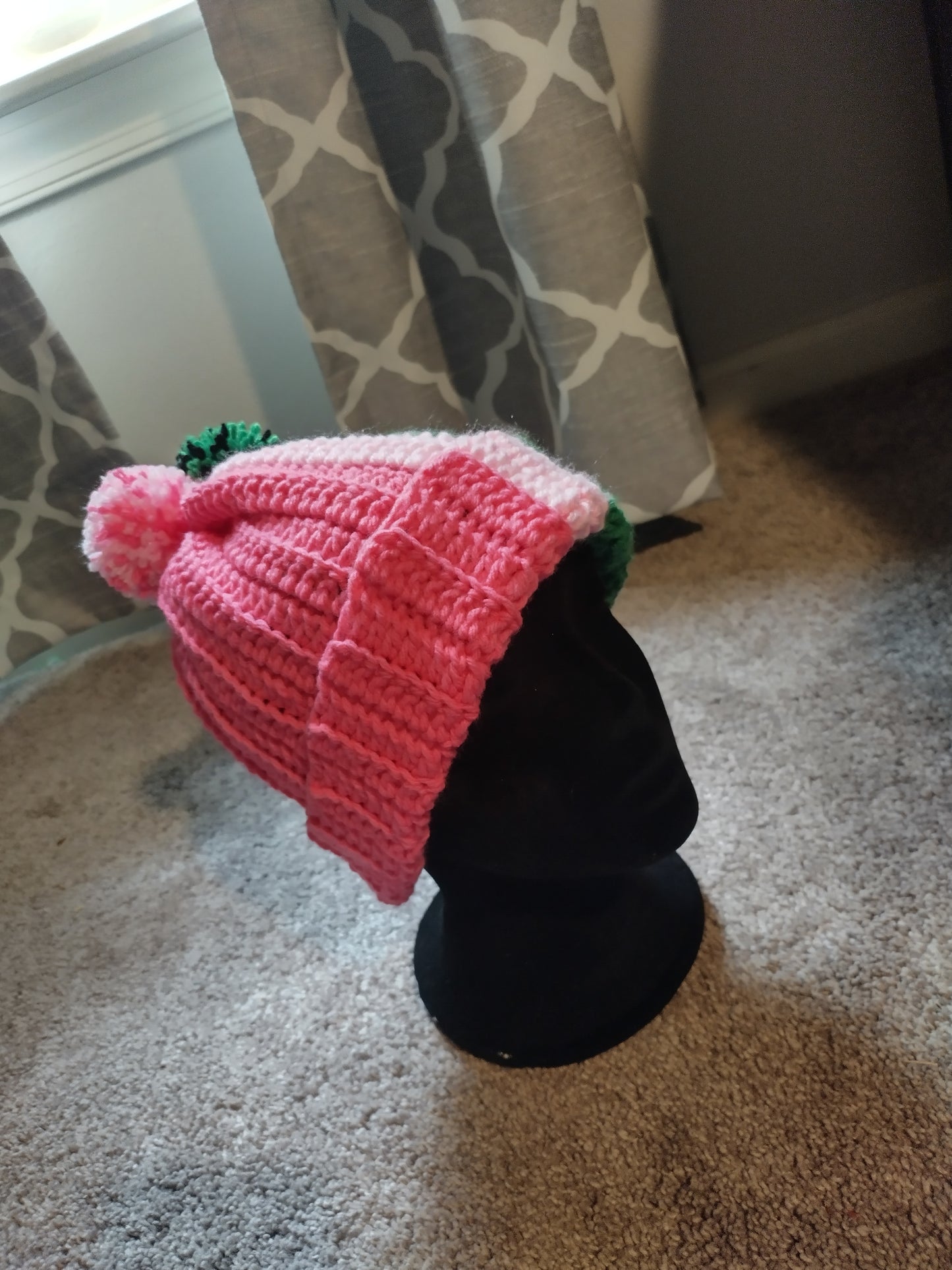 Double puff beanie