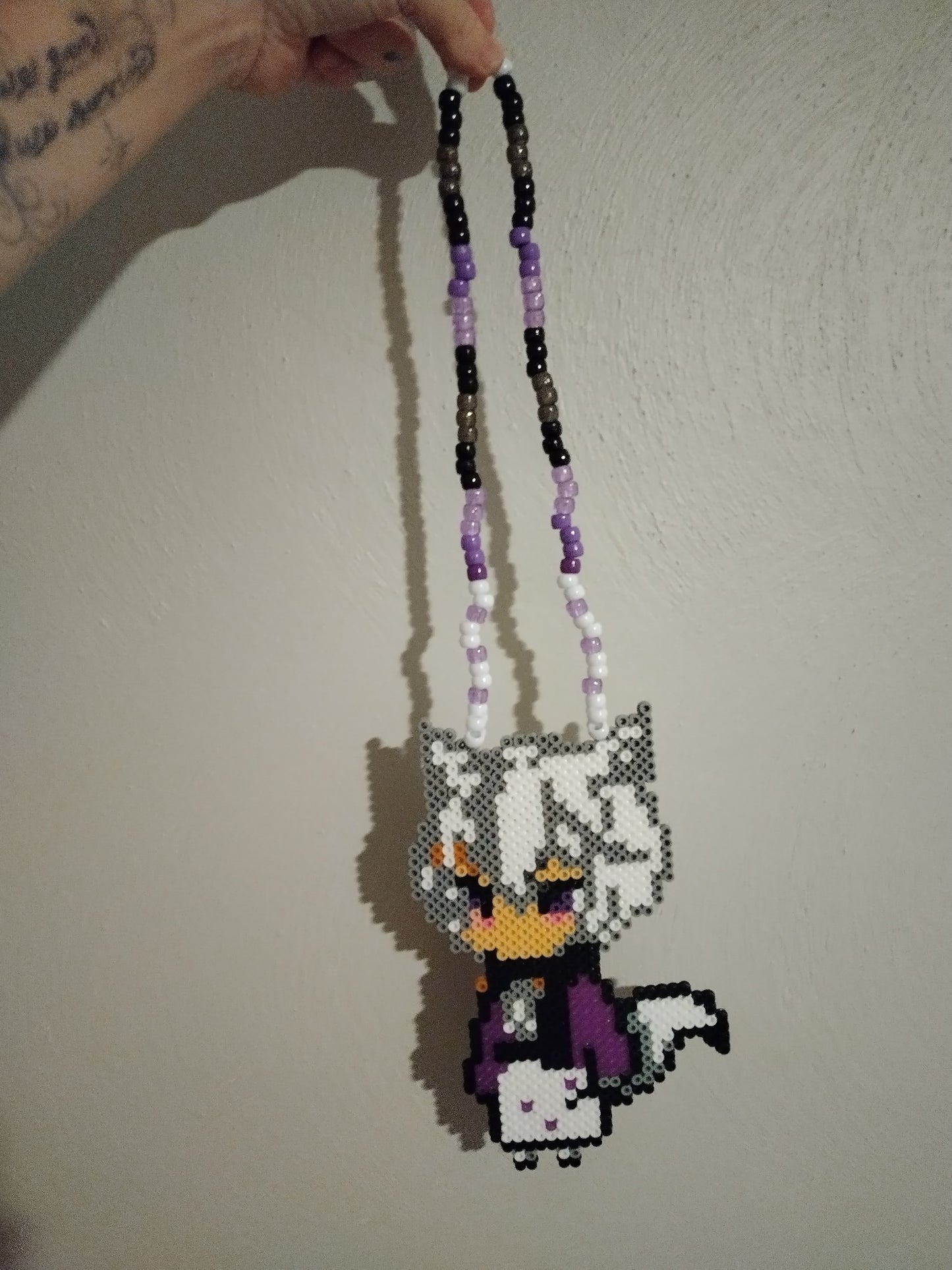 Anime Kandi Perler Necklace